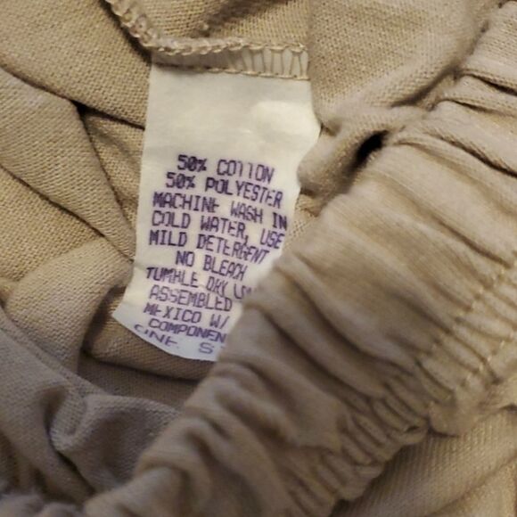 Brown woman polyester blend leggings - Picture 4 of 7